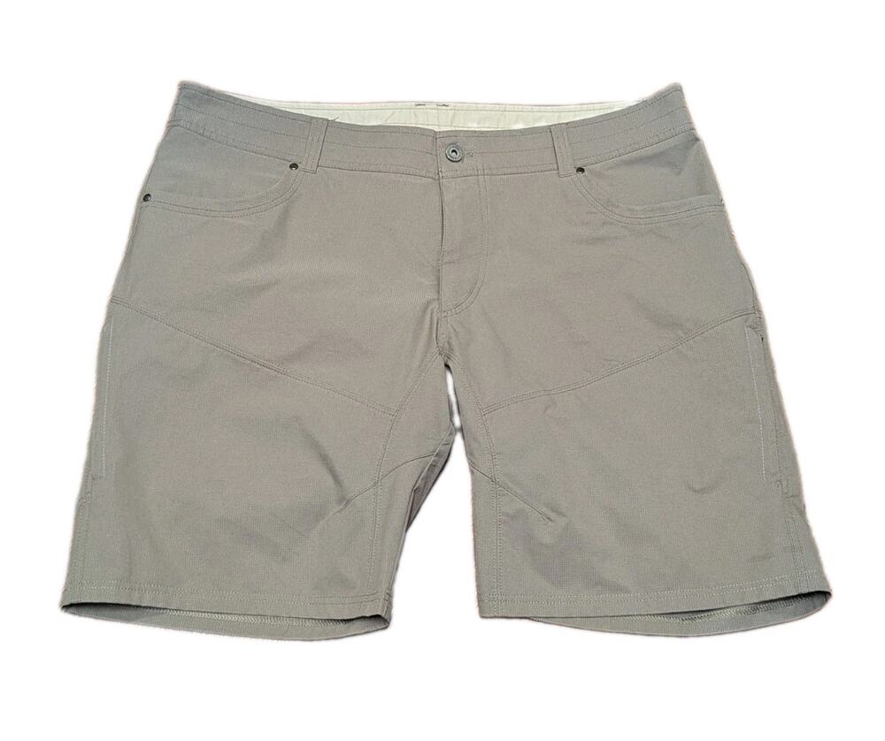 Kuhl Mens Silencr Kargo 42x10 Hiking Ripstop Shorts Outdoor Casual Stretch Khaki